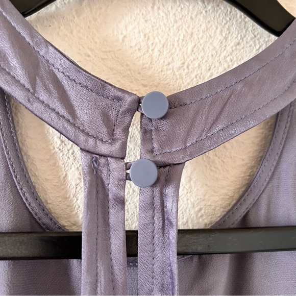 LEITH High Neck Racer Back Silky Dress Women  size Small - Picture 7 of 8